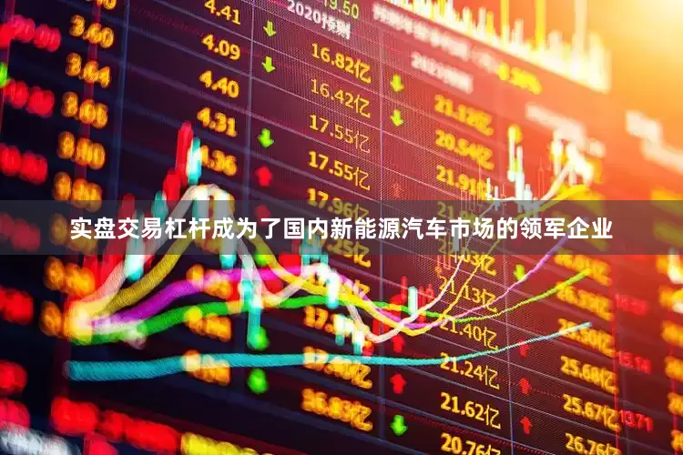 实盘交易杠杆成为了国内新能源汽车市场的领军企业